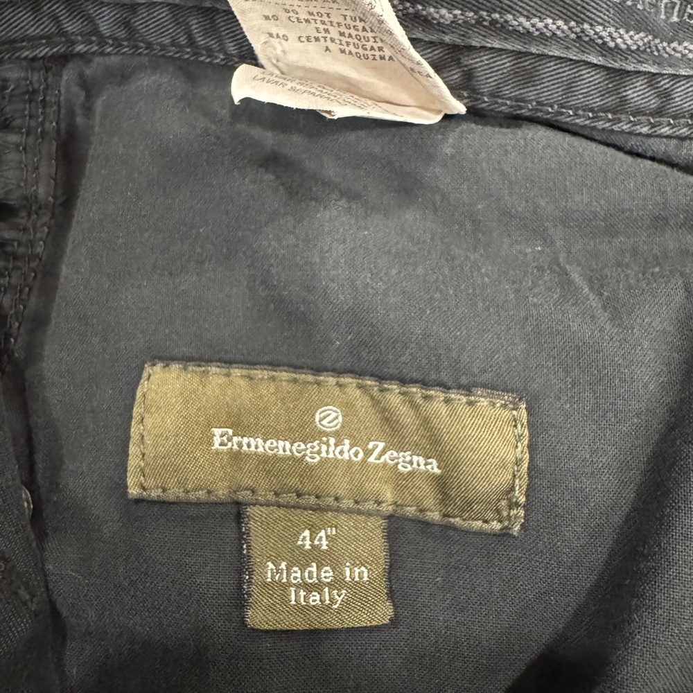 Ermenegildo Zegna Men Regular Fit 5 Pocket Italy Cotton Denim Jean Size 44 - Picture 4 of 16